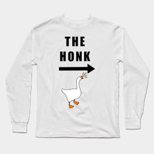 THE HONK funny matching t-shirts Long Sleeve T-Shirt